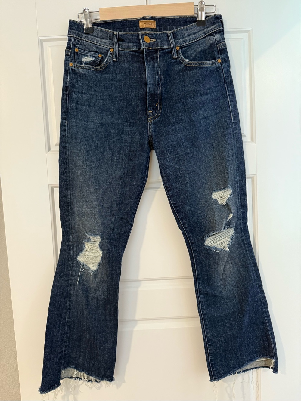 Mother Jeans | Insider Crop Fray
